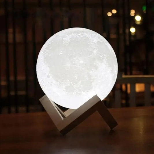 moon lamp front