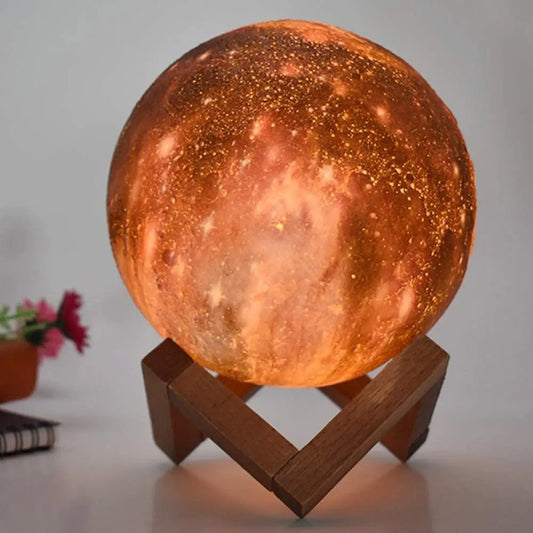 galaxy lamp front view